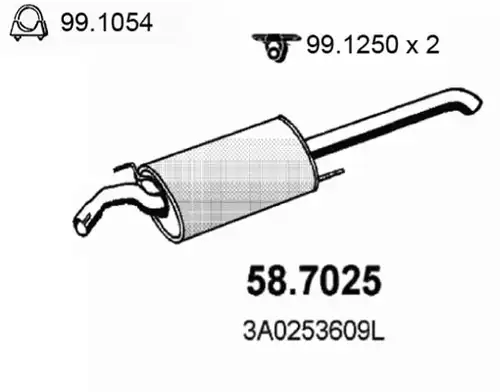 крайно гърне ASSO 58.7025