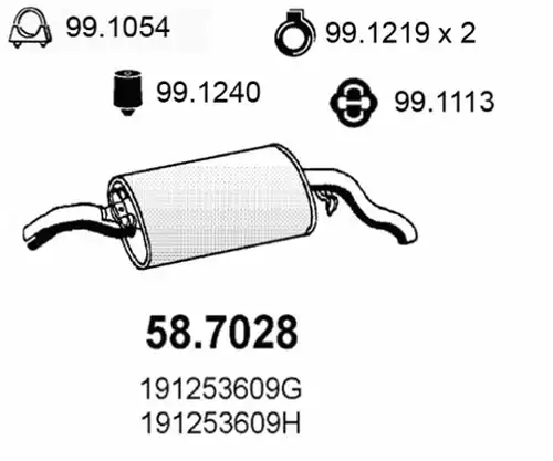 крайно гърне ASSO 58.7028