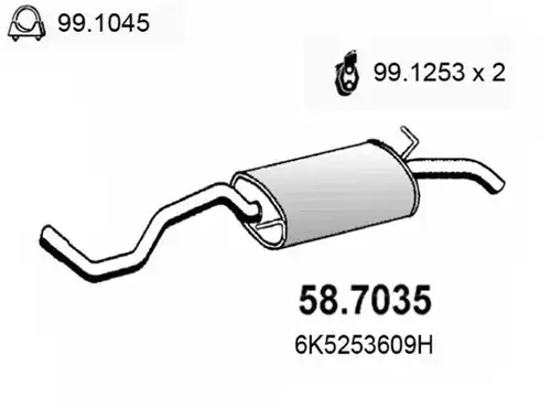 крайно гърне ASSO 58.7035