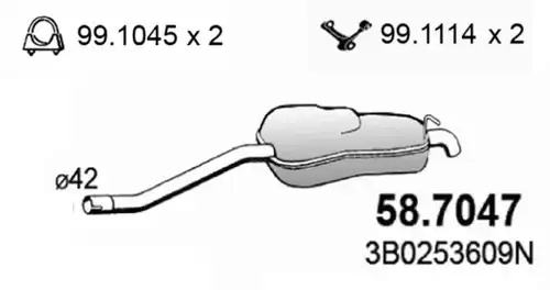 крайно гърне ASSO 58.7047