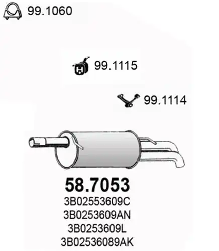 крайно гърне ASSO 58.7053