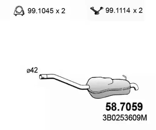 крайно гърне ASSO 58.7059