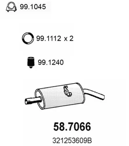 крайно гърне ASSO 58.7066