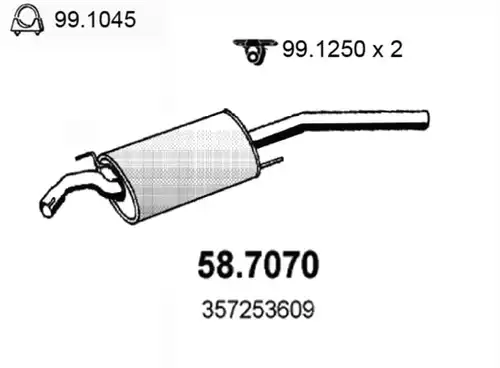 крайно гърне ASSO 58.7070