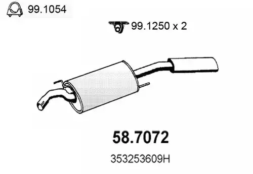 крайно гърне ASSO 58.7072