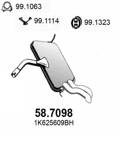 крайно гърне ASSO 58.7098