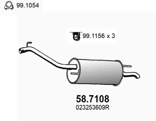 крайно гърне ASSO 58.7108