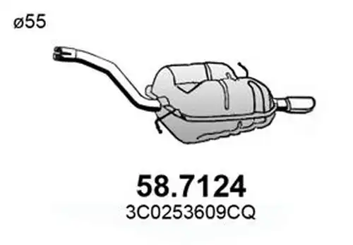 крайно гърне ASSO 58.7124