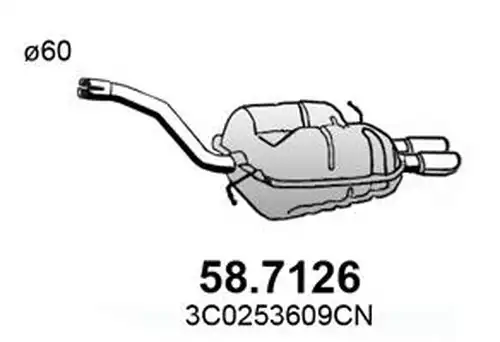 крайно гърне ASSO 58.7126