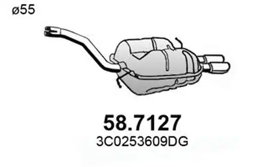 крайно гърне ASSO 58.7127