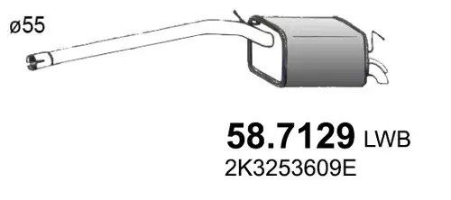 крайно гърне ASSO 58.7129