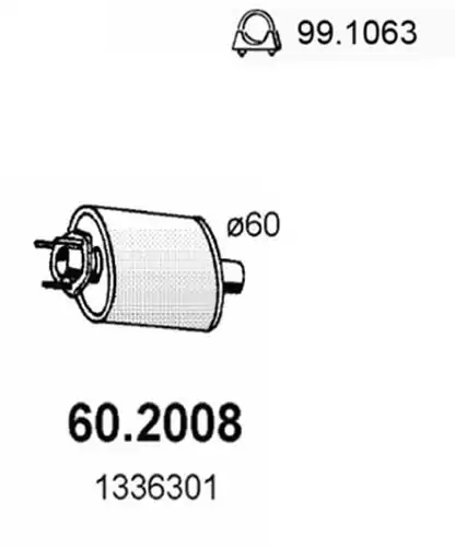 предно гърне ASSO 60.2008