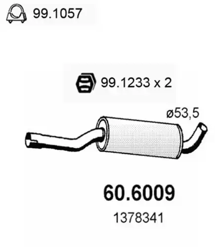 средно гърне ASSO 60.6009