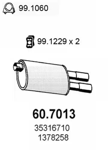 крайно гърне ASSO 60.7013