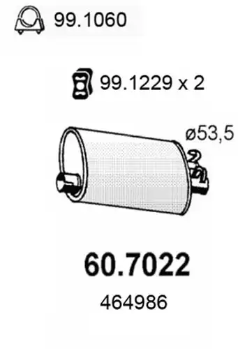 крайно гърне ASSO 60.7022