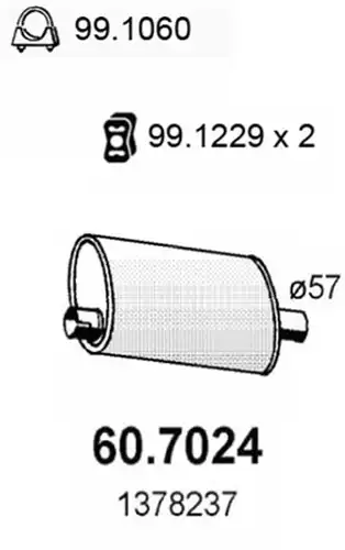 крайно гърне ASSO 60.7024