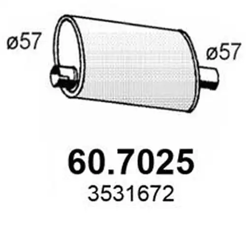 крайно гърне ASSO 60.7025