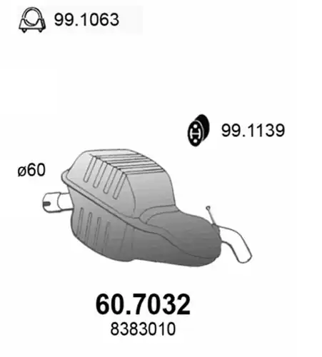 крайно гърне ASSO 60.7032