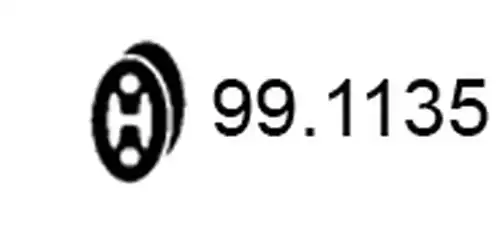 скоба, изпускателна система ASSO 99.1135