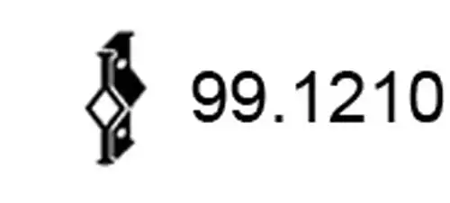 скоба, изпускателна система ASSO 99.1210