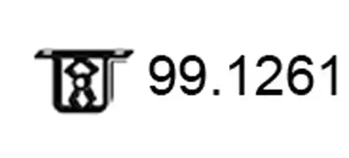 скоба, изпускателна система ASSO 99.1261