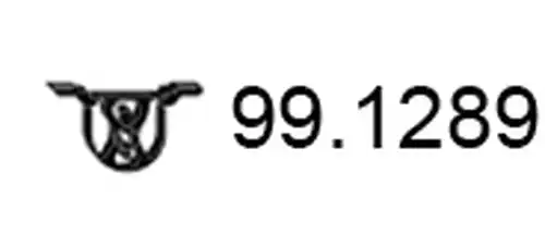 скоба, изпускателна система ASSO 99.1289