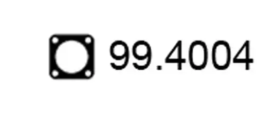 уплътнение, изпускателни тръби ASSO 99.4004