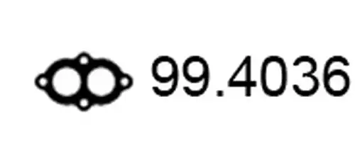 уплътнение, изпускателни тръби ASSO 99.4036