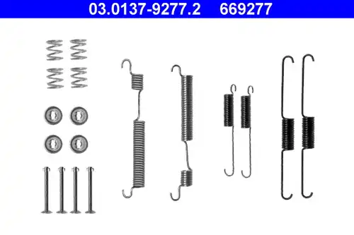 комплект принадлежности, спирани челюсти ATE 03.0137-9277.2