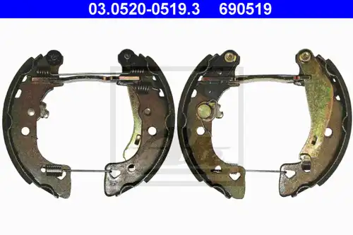 комплект спирачна челюст ATE 03.0520-0519.3