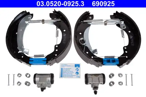 комплект спирачна челюст ATE 03.0520-0925.3