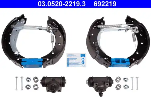 комплект спирачна челюст ATE 03.0520-2219.3