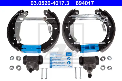 комплект спирачна челюст ATE 03.0520-4017.3