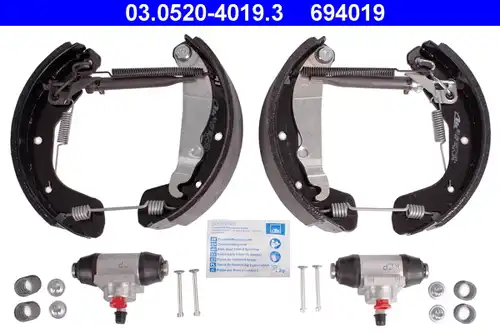 комплект спирачна челюст ATE 03.0520-4019.3