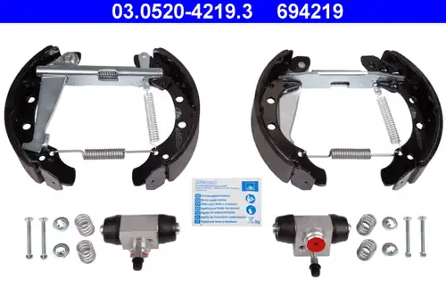 комплект спирачна челюст ATE 03.0520-4219.3