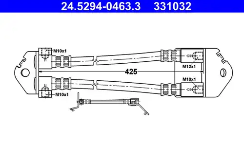 спирачен маркуч ATE 24.5294-0463.3