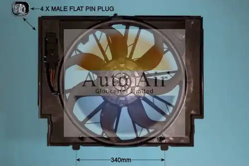 електромотор, вентилатор на радиатора AUTO AIR GLOUCESTER 05-1050