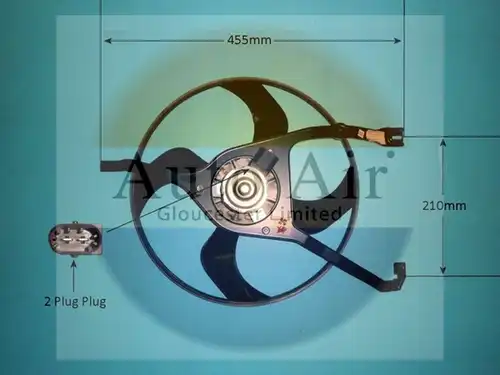електромотор, вентилатор на радиатора AUTO AIR GLOUCESTER 05-1077