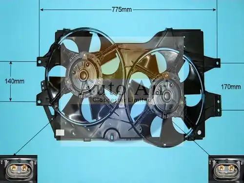 електромотор, вентилатор на радиатора AUTO AIR GLOUCESTER 05-1122