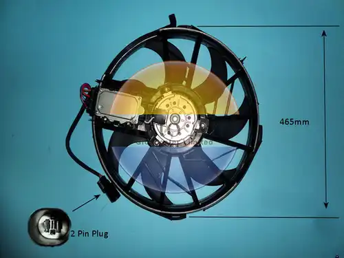електромотор, вентилатор на радиатора AUTO AIR GLOUCESTER 05-1227