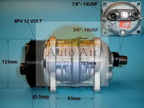 компресор за климатик AUTO AIR GLOUCESTER 14-0064A