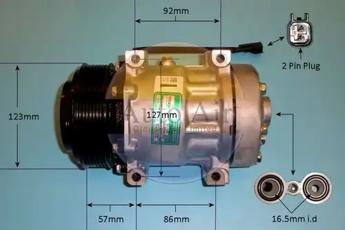 компресор за климатик AUTO AIR GLOUCESTER 14-0247