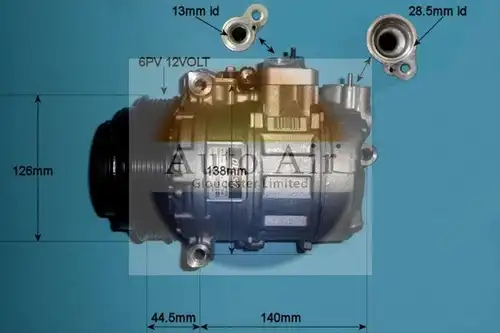 компресор за климатик AUTO AIR GLOUCESTER 14-0309