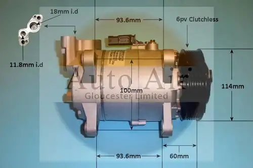 компресор за климатик AUTO AIR GLOUCESTER 14-0345P