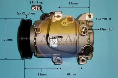 компресор за климатик AUTO AIR GLOUCESTER 14-0354P