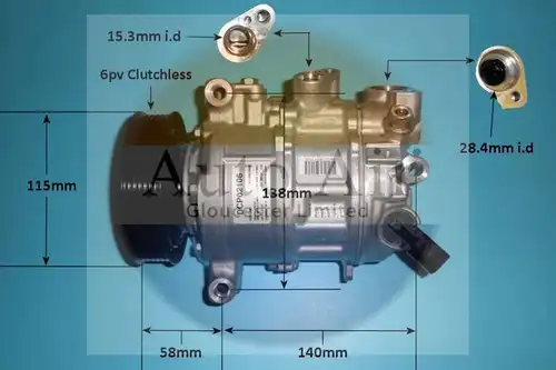 компресор за климатик AUTO AIR GLOUCESTER 14-0762