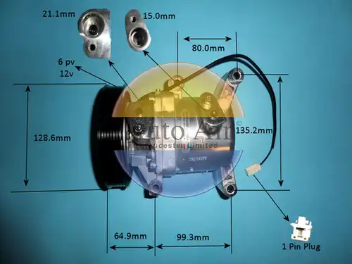 компресор за климатик AUTO AIR GLOUCESTER 14-0818P