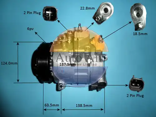 компресор за климатик AUTO AIR GLOUCESTER 14-0822P