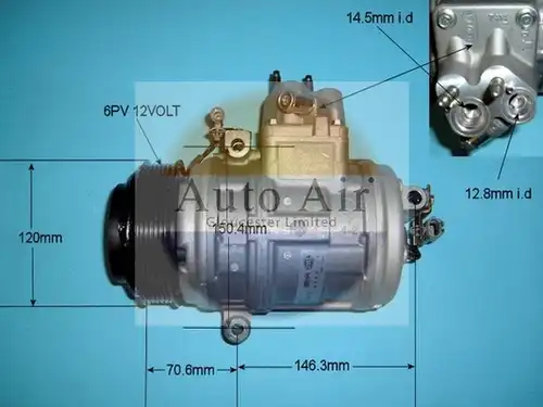 компресор за климатик AUTO AIR GLOUCESTER 14-1034