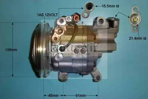 компресор за климатик AUTO AIR GLOUCESTER 14-1043